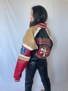 49ers Leather Jacket 