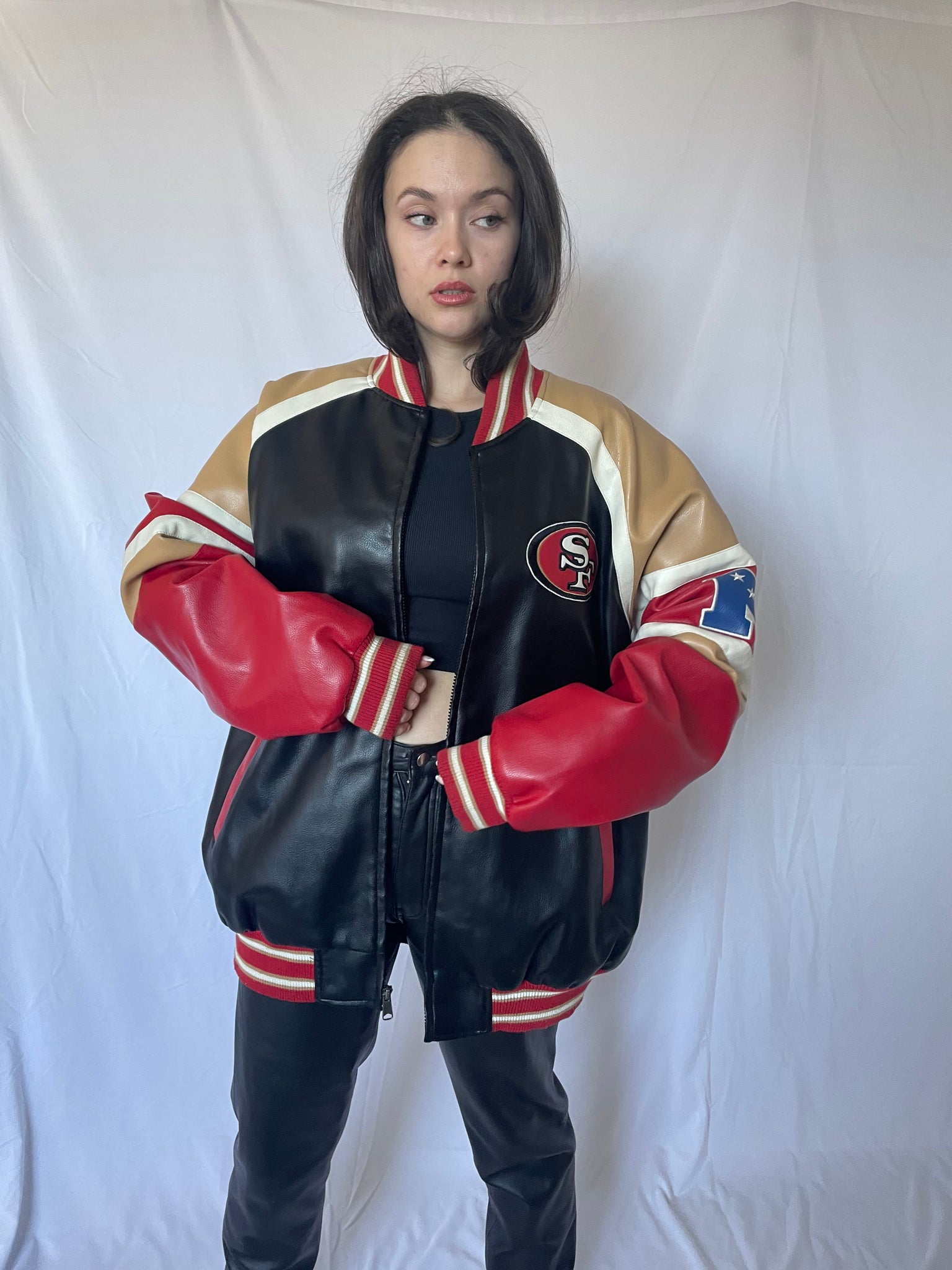 49ers Leather Jacket 